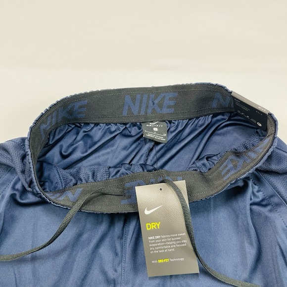 Nike Training Basketball Shorts Dri-Fit Adult Mens Navy Blue Size Small NEW - Picture 10 of 16